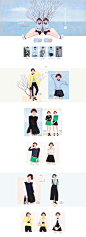 【点击 http://url.cn/aYwFeL 有惊喜哦 】【点击图片，查看高清大图】女装服饰，电商类网页设计，店铺装修，首页设计，页面设计，女装海报设计