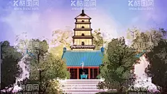 中国风插画  - 源文件下载【酷图网】中国风,国风,国潮,中式,新中式,现代,古风,复古,古典,文化,中华,日式,日式风,传统文化,传统,民族风,背景,底图,壁纸,招贴,海报,地产,广告,宣传,详情页,店铺首页,展板,单页,彩页,传单,水墨,元素,装饰,创意,图案,素材,手绘,插画,插图,扁平风,横版,banner,红日,仙鹤,