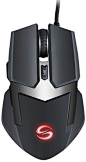 UtechSmart US-D2500-GM High Precision Gaming Mouse with 2500 DPI, 6 Programmable Buttons, 2 Stored Profiles for PC, Macro Button Setting Available