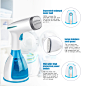 Wholesale Supplier Popular Home Appliance Handheld Garment Steaming Iron Portable Clothes Fabric Hanging Garment Steamer - Buy 220v Garment Steamer,Vertical Garment Steamer,Hanging Clothes Steam Iron Product on Alibaba.com
