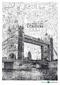 Sagaki Keita - City Breaks Illustrations, all you can london #采集大赛# #插画#