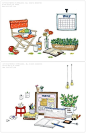 韩国彩铅作品