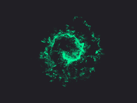 一组荧光动态LOGO设计，很有意思。