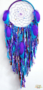 Dream Catcher- Cosmic Galaxy Native Style Handwoven Dream Catcher by eenk on Etsy