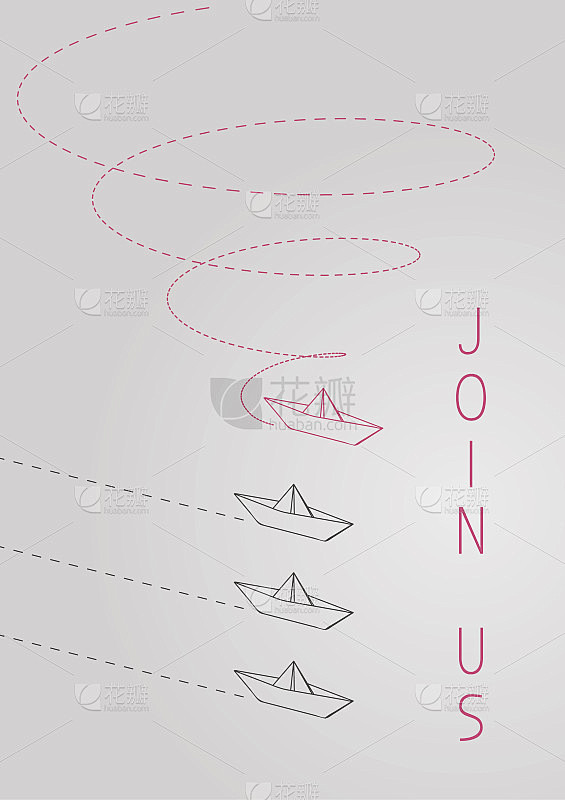 join us with a folde...
