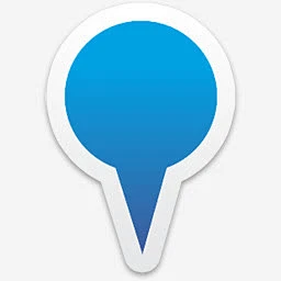 蓝色地图标记图标高清素材 pi pin 图钉 标记 记号 免抠png 设计图片 免费下载图片_素材图片素材-花瓣网
