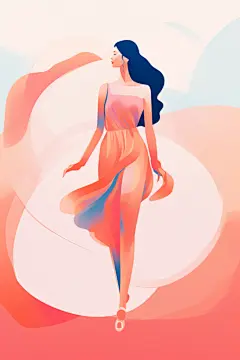 平滑创意丝滑几何极简背景图片插画图