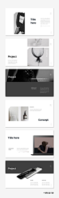 Awesome Simple & Minimal Presentation Template #keynote #presentation #portfolio #business