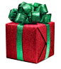 礼物,闪亮的,影棚拍摄,圣诞节,红色_161819600_Red and Green Christmas gift_创意图片_Getty Images China