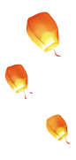 孔明灯PNG 节日png