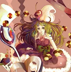 独特的色彩风格:Vi/Tofus可爱的动漫人物插画#采集大赛#