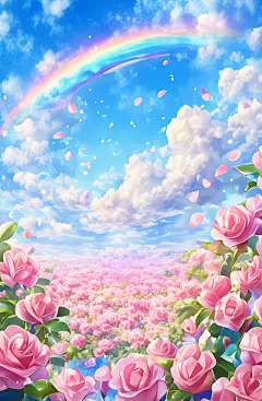 ruqcxtcvsa40_In_the_sky_there_is_a_rainbow_and_in_front_of_it_s_489712ca-0498-4d97-85fe-f34fce00d2d0