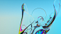 3D abstract background Digital Art  glass ILLUSTRATION  light reflection wallpaper wave