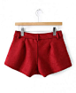 Christmas Pure Color Shorts