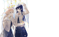 Anime 1920x1200 anime anime girls white background simple background Bloom Into You Yagate Kimi ni Naru Koito Yuu Nanami, Touko