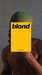 Frank Ocean - Blond poster 1