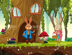  卡通动物   - 源文件下载【酷图网】卡通动物,卡通,动物,动物插画,手绘动物,插画,手绘,手机壳图案,包包图案,封面图案,T恤印花,