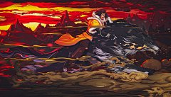 网易游戏《大唐无双》宣传片插画Game illustration