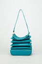 Temple Bag by Bodhi: Architectural in leather