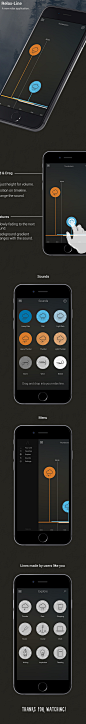 Relax-Line : Hi there, A little concept for a relax application for your iPhone.These icons are not created by me. Here are the awesome creators:www.linea.iowww.dribbble.com/shots/1324211-Free-Weather-IconsThanks and hope you enjoy!