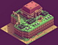 Zelda 3D isometric : A tribute to my favortie game in Isometric 3D voxels.