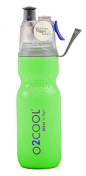 Amazon.com : O2 Cool Mist N Sip Drinking and Misting Bottle ArcticSqueeze Classic - 20oz, Green by O2COOL : Sports & Outdoors