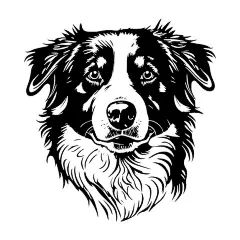 狗插画矢量图设计素材