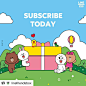 Photo by LINE FRIENDS_Official on December 28, 2018.