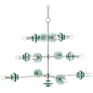 Currey and Company Galactica Chandelier