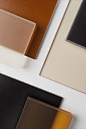 Flat lays of our newest collection featuring earth tones and natural hues. 