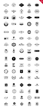 665 Logos Bundle by vuuuds on Creative Market