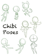 Chibi Pose Dump by ConcreteDreams