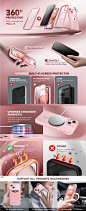 Amazon.com: TIESZEN Magnetic for iPhone 15 Case Compatible with Magsafe, [Dustproof Design] Built-in 9H HD Tempered Glass Screen Protector & Privacy Screen Protector + 2X Camera Lens Protector, Pink : Cell Phones & Accessories