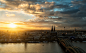 Photograph Cologne sunset by Felix Inden on 500px