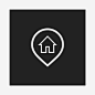 房子点人图标_88ICON https://88icon.com 房子 点 人 标记 位置 指示器 家 食物 家庭 睡眠 旗帜标志