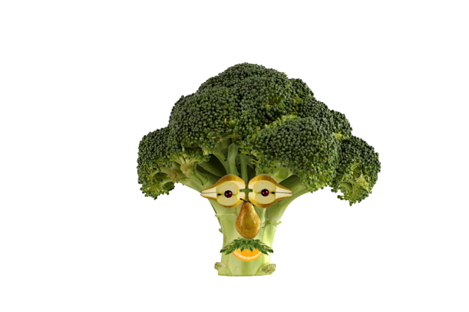 另类西兰花图片