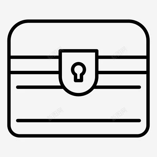 宝箱箱子钱箱 标识 标志 UI图标 设计图片 免费下载 页面网页 平面电商 创意素材-花瓣网