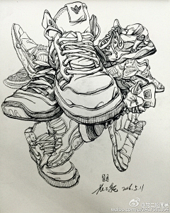 John^-^照恩*采集到创意速写