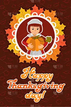 白昼,叶子,儿童,幸福,贺卡,可爱的,传统,秋天,庆祝