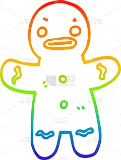 山,彩虹,铅笔画,动画片,姜饼蛋糕,男人,图像,艺术,矢量,绘制