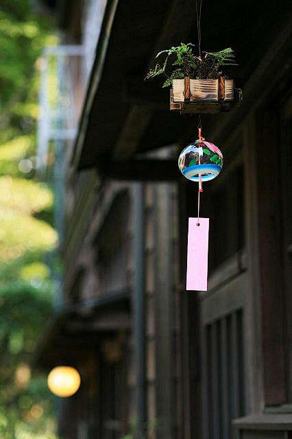Japanese wind chime,...
