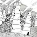 纯手绘灯塔 【酷图网】纯手绘,灯塔,底纹,创意,方向,线条,黑白素描