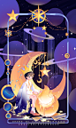 星夜_关木木同学__插画师作品_涂鸦王国gracg_com (2)