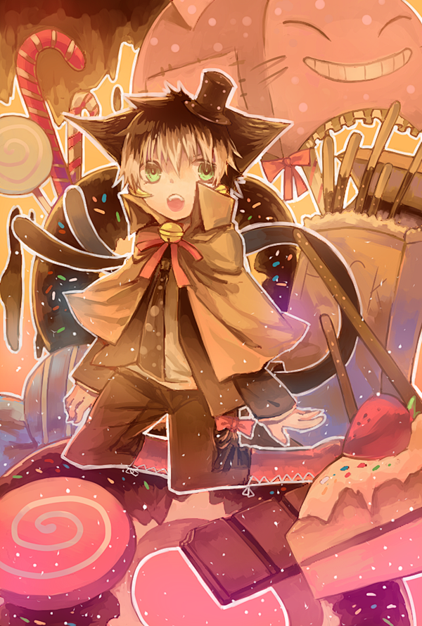 【青の祓魔師】小黑的拟人化wwww
