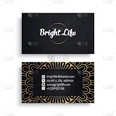 华贵,模板,名片,商务,请柬,婚礼,动机,复古,花