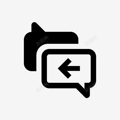 接收消息消息回复图标 页面网页 平面电商 创意素材-花瓣网