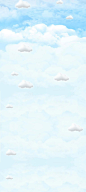 清新天空背景png免抠素材_新图网 https://ixintu.com 天空 蓝天 云朵 云层 白云 手绘