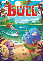 Papaya Bull - Poster #01 : Poster para a série de animação Papaya Bull