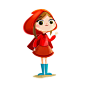 Little Red Riding Hood game on Behance