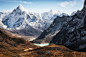 General 2500x1668 Nepal nature landscape mountains snowy peak water